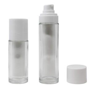 RGB Refillable Airless Glass Bottle