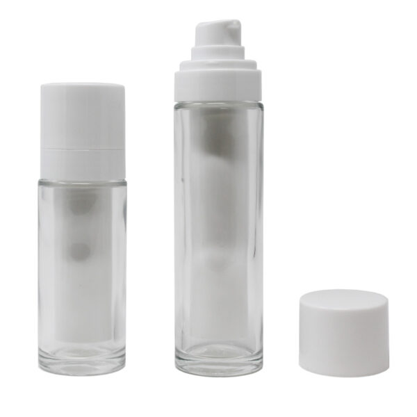 RGB Refillable Airless Glass Bottle