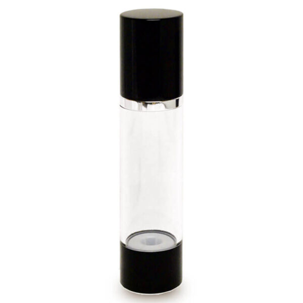 HB Black Airless Bottle - Image 2