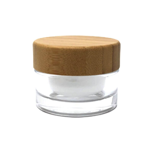 JO Bamboo Cap Jars